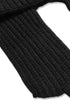 DRAW CODE MOHAIR KNIT CAP -BLACK-